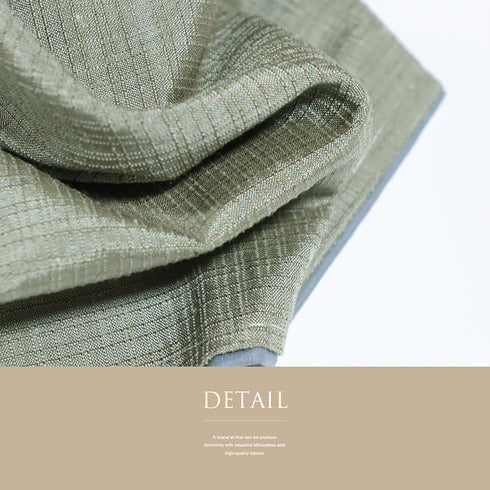 アンサンブル 男物 リサイクル 身丈150cm 裄76cm 羽織丈100cm 袷 紬 ゆったり グリーン Lサイズ お洒落 カジュアル しつけ糸 正絹 棒衿 Sランク